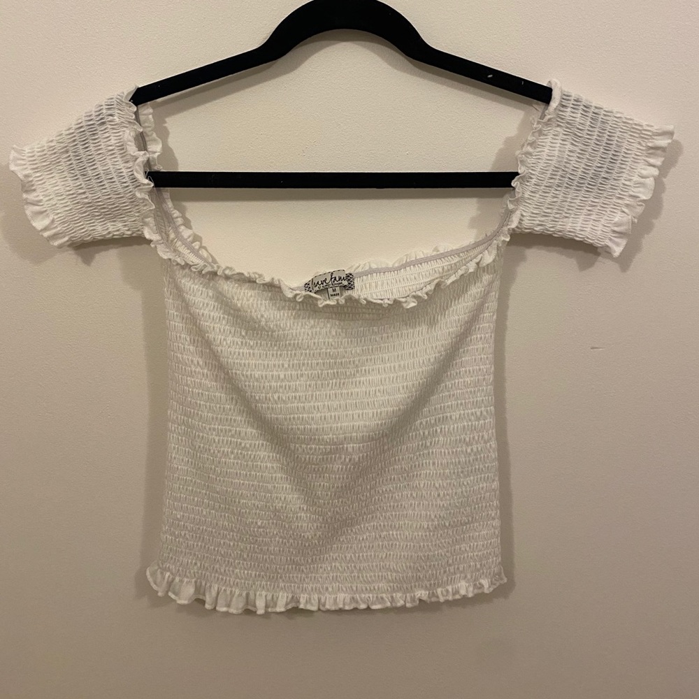 white top